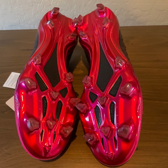 Adidas X Speedportal.1 FG Pink/Black Soccer Cleats Mens Sizes 6.5- 11.5 - Picture 4 of 8